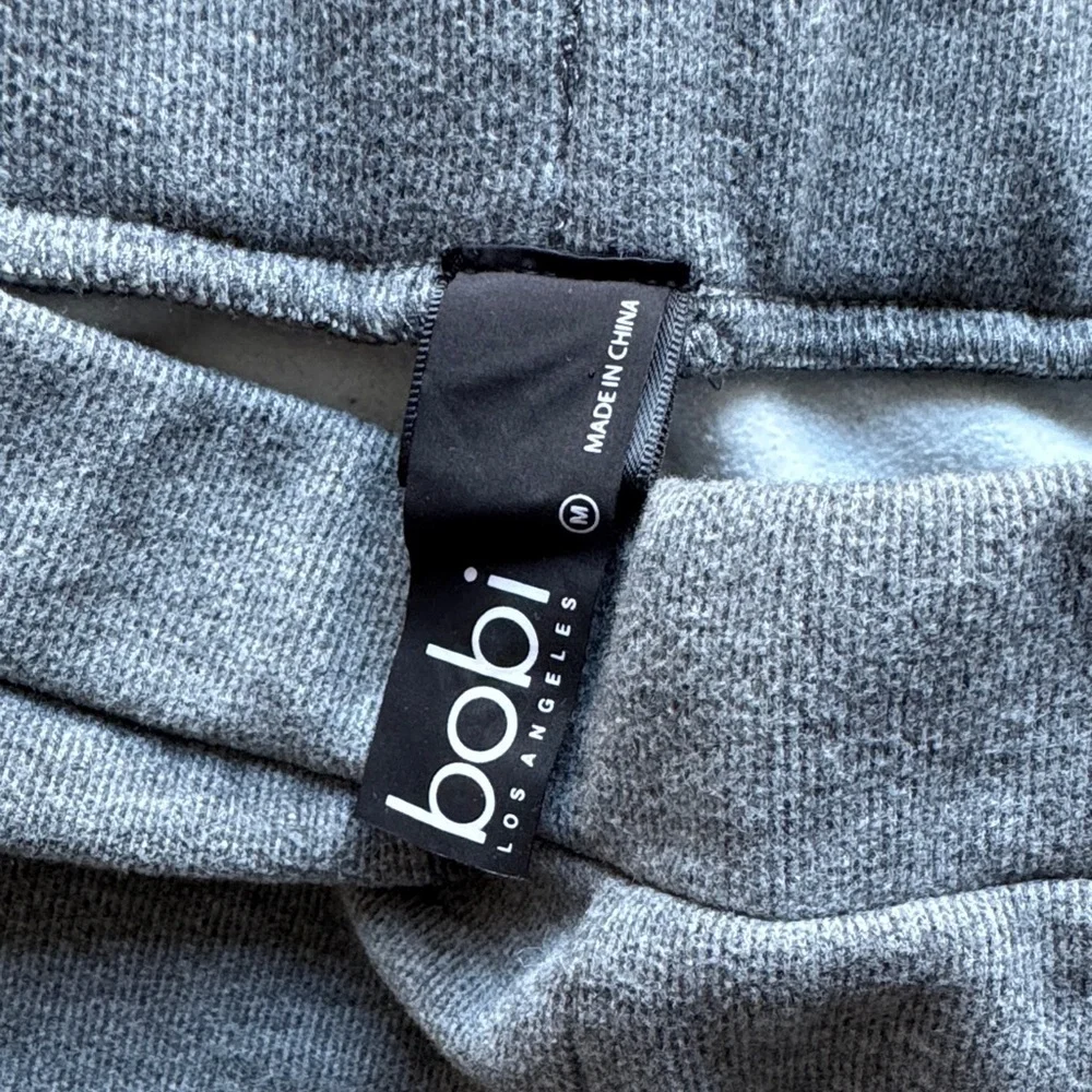 Revolve Bobi Wide Leg Pant in Charcoal - Picture 9 of 9